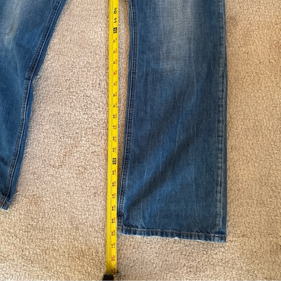 Buffalo David Bitton BDB Denim Blue Jeans Ruffler Basic | 32Wx32L - Picture 10 of 12